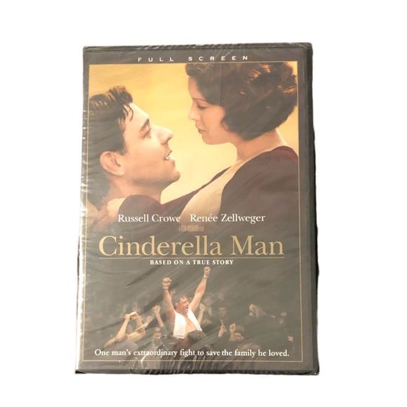 Cinderella Man DVD with Russell Crowe/Renee Zellweger, Full‎ Screen - 200… - Picture 1 of 3